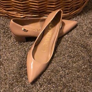 Calvin Klein mini heels/pumps